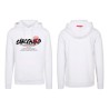 Rappeur 25g sweat à capuche hoodie cabochard certifié blanc