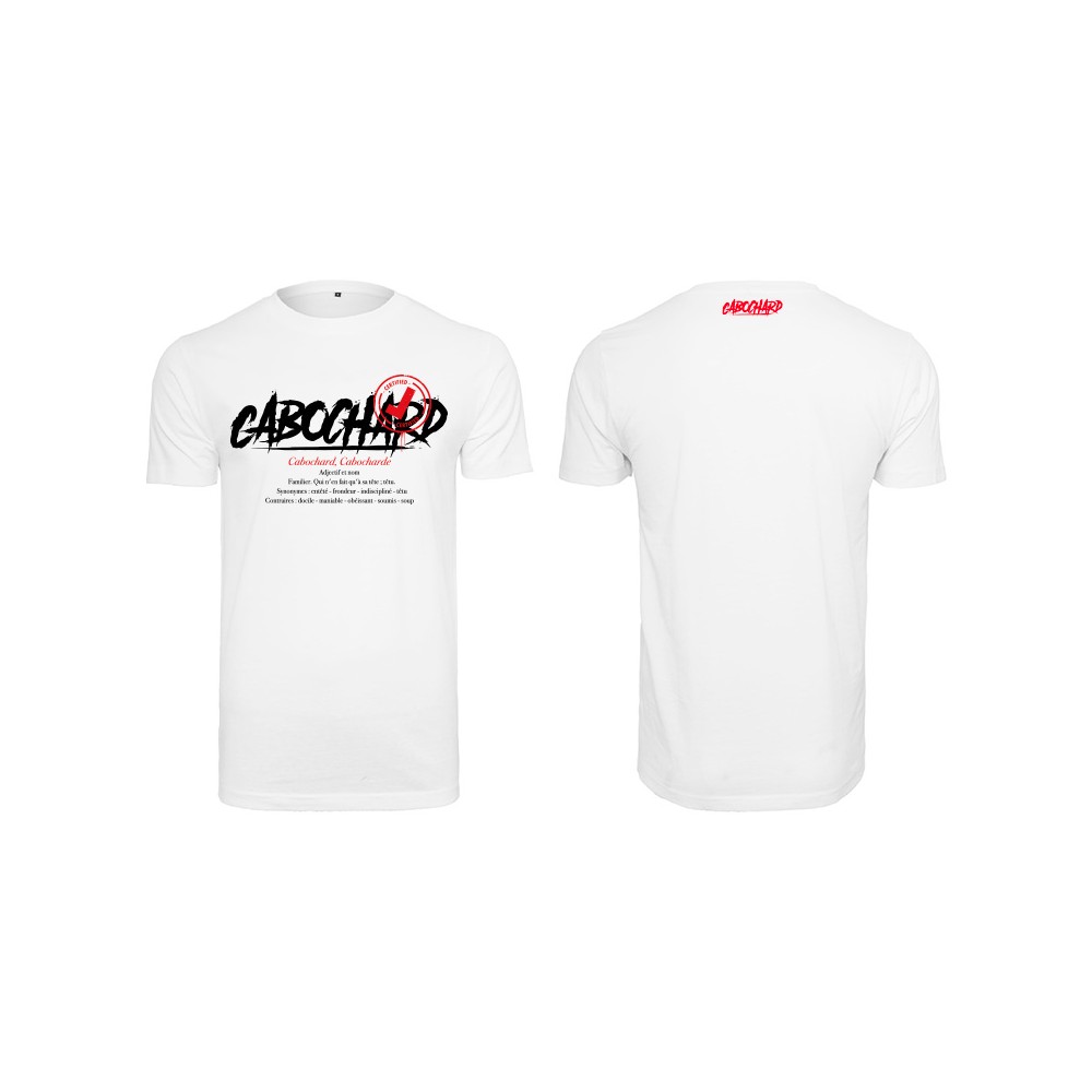 Rappeur 25g tee shirt cabochard certifié blanc shop.idvisualiz.com