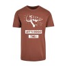 tee shirt let's dooo this marron comportent un micro et son slogan id visualiz shop